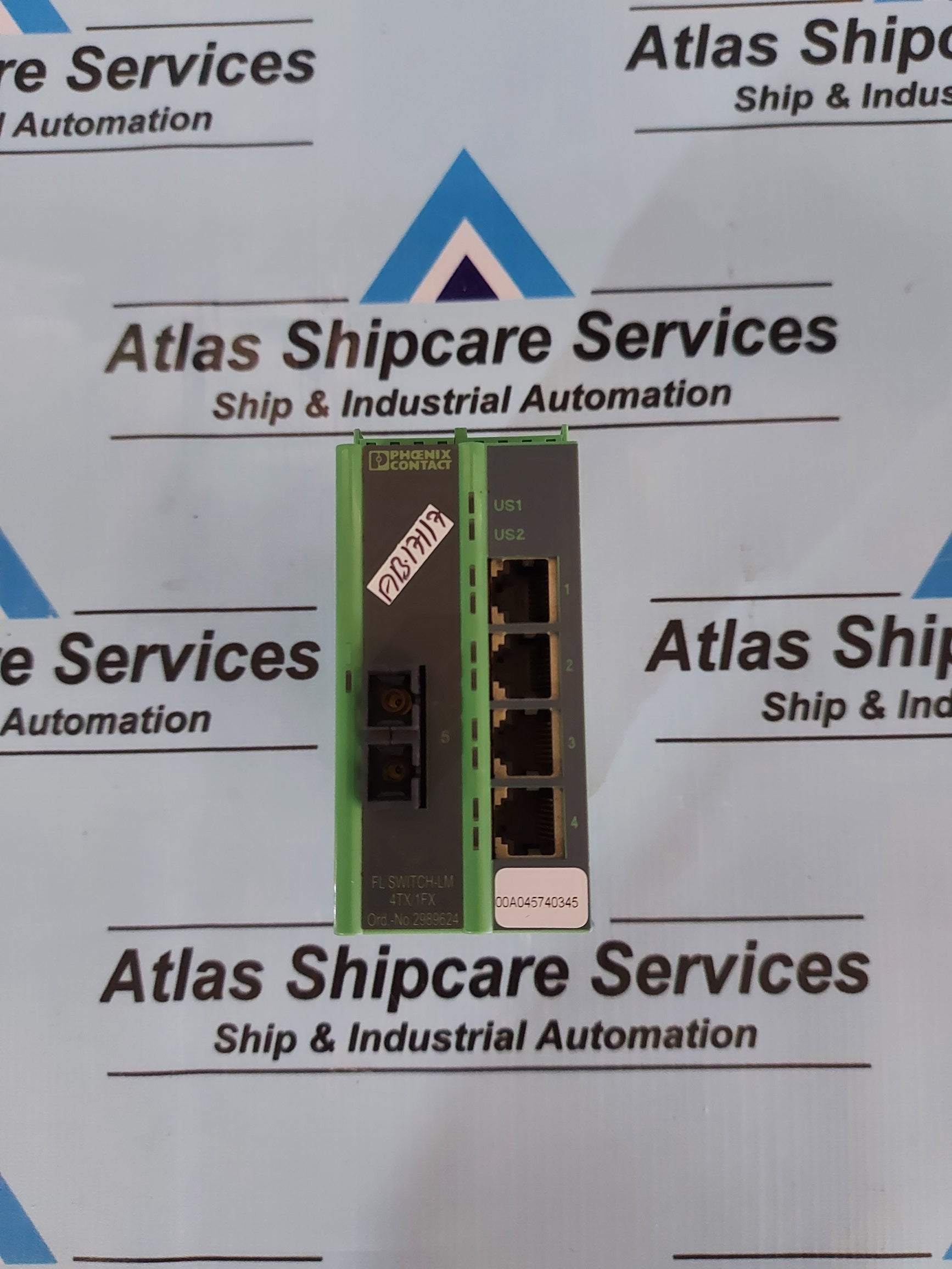 PHOENIX CONTACT FL SWITCH LM 4TX/1FX 2989624 INDUSTRIAL ETHERNET SWITCH